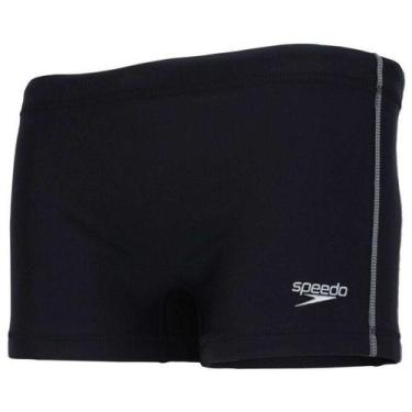 Imagem de Sunga Speedo Boxer Canelada - Masculino, Preto, GG