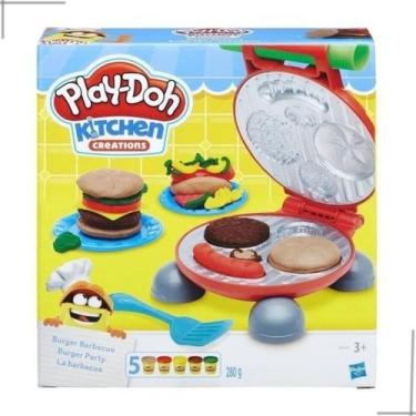 Imagem de Play Doh Massinha Brincando Festa Do Hamburguer Hasbro B5521 - Play-Do