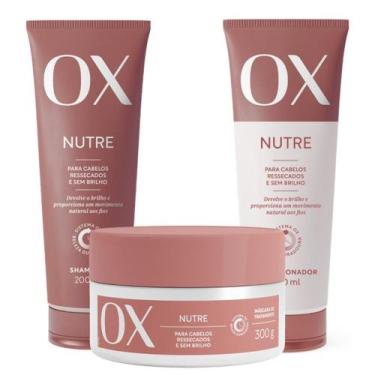 Imagem de Kit Completo OX Nutre 200ml - OX Cosméticos