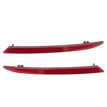 Imagem de Aegena Para Mustang Red para-choque traseiro refletor lateral marcador de lente guarnição tipo OEM para 2018 + Ford Mustang