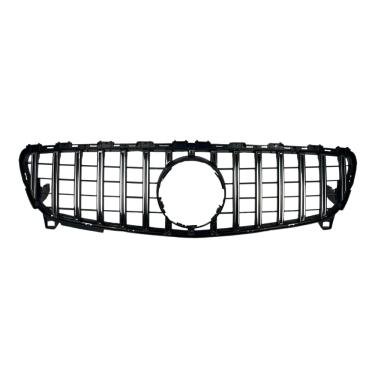 Imagem de Grade Frontal Mercedes Classe A AMG GTR Cromado Black Piano