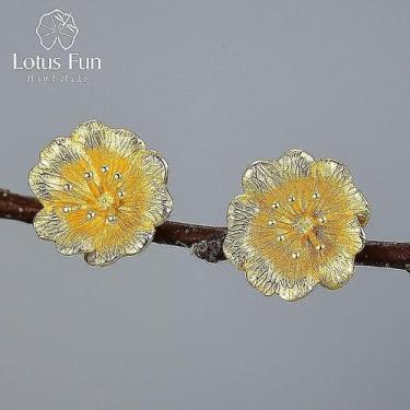 Imagem de Brincos brincos de flor de rosa selvagem 2021 nova chegada brincos de 