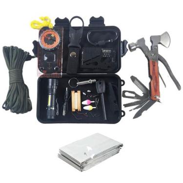 Imagem de Kit de Sobrevivência Completo Emergências Multifuncional - TerraX