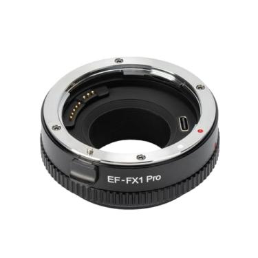 Imagem de Daconovo EF-FX1 Pro Adaptador de montagem de lente de foco automático com anel de ajuste de abertura Tipo-C Substituição atualizada para lente Canon EF/EF-S para Fuji X-T3 X-T30 X-T20 X-T100 X-E2 X-E