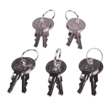 Imagem de Dowfane Chaves de ignição para carrinho de golfe 17063-G1 compatível com EZGO 1982-up carrinhos de golfe elétricos e a gás 10 peças