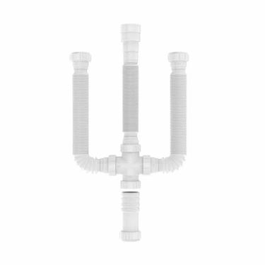 Imagem de Sifão Triplo Extensivo Branco Cozinha e Lavatório - 030406