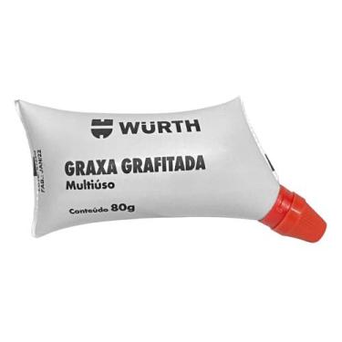 Imagem de Graxa Grafitada Sache 80g Wurth - Unitário