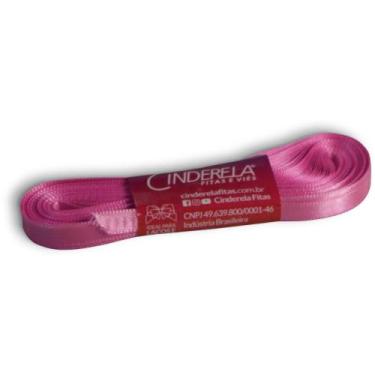 Imagem de Fita de Cetim 7 MM X 10 M Rosa Escuro - Fitas Cinderela