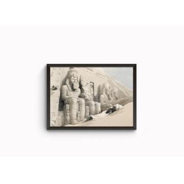 Imagem de Quadro Decorativo Templo De Abu Simbel - Fanarte