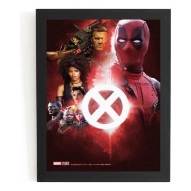 Imagem de Quadro Poster Deadpool & Cable 2 Filme Arte Hq Comic Geek - Fanarte