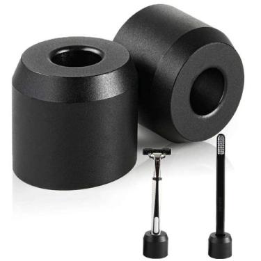 Imagem de Suporte de Barbear Caudblor Premium - 2 Unidades em Liga de Alumínio P