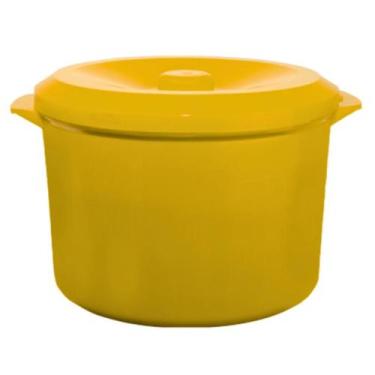 Imagem de Panela Plastica Multiuso para Microondas com Tampa 4 Litros Tapoer Vas