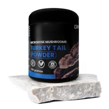 Imagem de Extrato Em Pó Turkey Tail 100gr | Imunidade E Vitalidade | Microdoselife