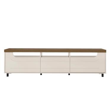 Imagem de Rack para TV até 85 Polegadas 2 Portas 1 Gaveta Artely Mercury - Pinho/Offwhite