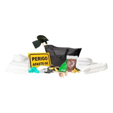 Imagem de Kit Mitigação Ambiental P/contenção Até 57 Litros + Bolsa - plastcor