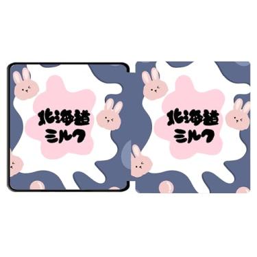 Imagem de Yzlvigrous Capa para Kindle Oasis 9/10ª Geração 2017/2019, Modelo: CW24WI/S8IN4O, TPU de 7 Polegadas TPU Tampa de Casca Traseira com Recurso de Vigília do Sono Automático