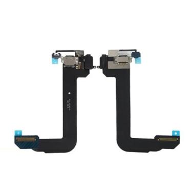 Imagem de Porta de carregamento, conector de base de cabo flexível, porta USB, peça de reparo para iPod Touch 6 6ª geração, Preto