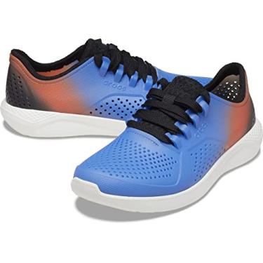 Imagem de Crocs LiteRide Color Dip Pacer Lapis/Tangerine/Mulberry 5 M