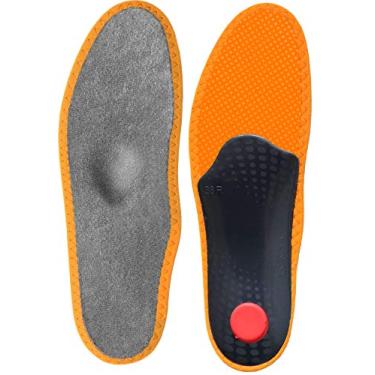 Imagem de pedag Sapatilha Magic Step Athletic Shoe Palmilhas feitas à mão na Alemanha, com suporte à bola, arco e calcanhar do pé, cama de espuma viscoelástica e parte superior de tecido atoalhado, W8 / EU 38