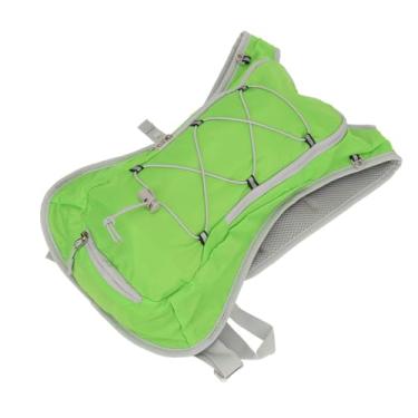 Imagem de Mochila de água, Mochila de Hidratação Resistente Ao Desgaste, Tecido Oxford Leve para Caminhadas (Verde)