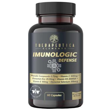 Imagem de Imunologic Defense | Própolis 500mg + Vitaminas C, D, E, Selênio e Zinco 60 Cápsulas-Unissex