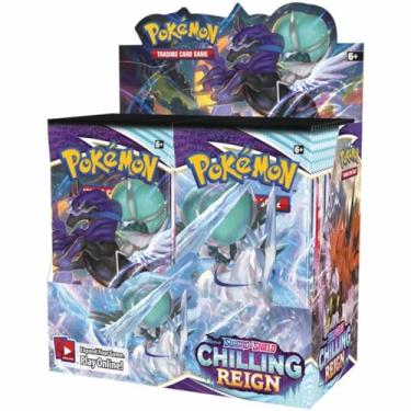 Imagem de Pokémon TCG: Sword & Shield—Chilling Reign Booster Display Box