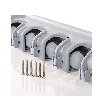 Imagem de Suporte Parede Multiuso Organizador Vassoura 5 Posições Rodo - OCCY