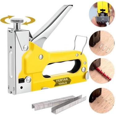 Imagem de Grampeador Pinador Profissional 3 Em 1 Alta Pressão 4-14Mm - Fertak