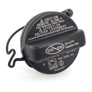 Imagem de Click&Fit Tampa do tanque de gasolina compatível com Toyota Camry Tacoma Corolla Sienna Highlander 4Runner RAV4 Avalon Tundra 2014-2020 – Tampa de enchimento de combustível com corda e junta substitui