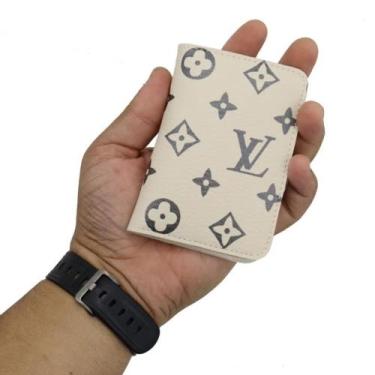 Imagem de Carteira Masculina Slim Porta-Cartão, Cnh - Sem marca, Carteira, L mar