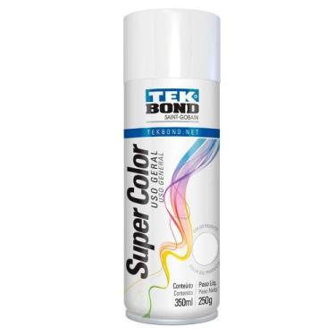 Imagem de Tinta Super Color Uso Geral Tekbond 250G 350Ml Cor:Branco Brilhante