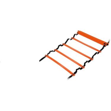 Imagem de Escadas De Velocidade Speed Agility Fitness Training Ladder Footwork Equipamento Esportivo Com Bolsa De Transporte, red, 32.8ft/20rungs