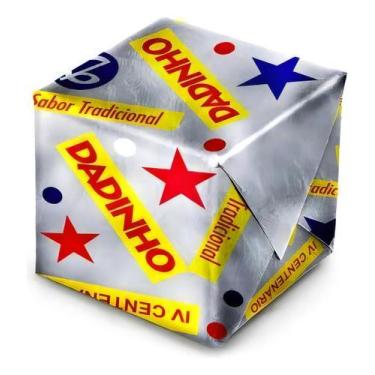 Imagem de Bala Dadinho Tradicional Sachê Pacote 600g Kit 3 Unidades