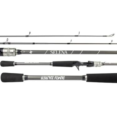 Imagem de Vara de Pesca para Carretilha Albatroz Fishing Selena 1,80m 7-14lbs 2 Partes