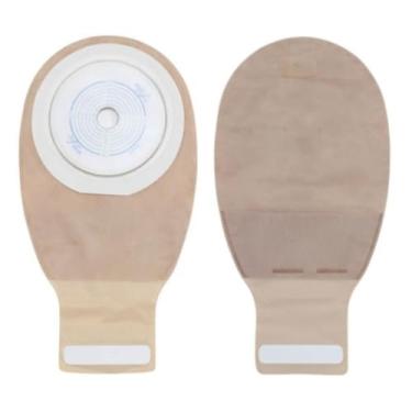 Imagem de Bolsa de Colostomia Esteem Plus Durahesive Opaca 19/64mm com Fecho InvisiClose – Convatec | Sistema 1 Peça com Barreira Stomahesive para Estomia e Ileostomia | 1 unidade