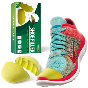 Imagem de para homens e mulheres,inserções de sapato para sapatos muito grandes, deslizantes para sapatos ajustados.