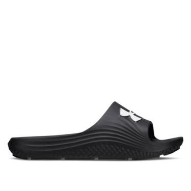 Imagem de Chinelo Under Armour Core 2, Preto, Branco, 37/38