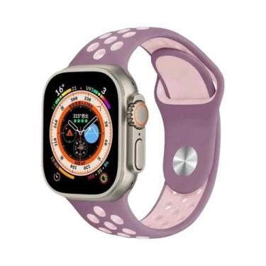 Imagem de Pulseiras De Silicone Esportivas De 42mm E 46mm Para Apple Watch Serie
