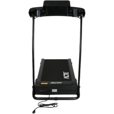 Imagem de Esteira Ergométrica Elétrica Residencial Dobrável, 12 Programas, 1.5hp, Velocidade 1-12 km/h, Suporta 110kg, Preta, Bivolt, 128x65x115cm