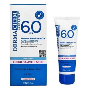 Imagem de Protetor Solar Facial Dermachem FPS 60 Toque Seco Efeito Matte Niacina