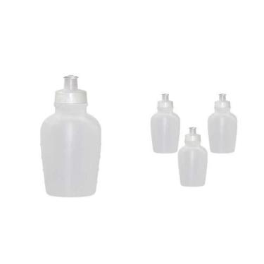 Imagem de Kit 4 Cantis 500Ml Natural Plástico Premium - Bb Store