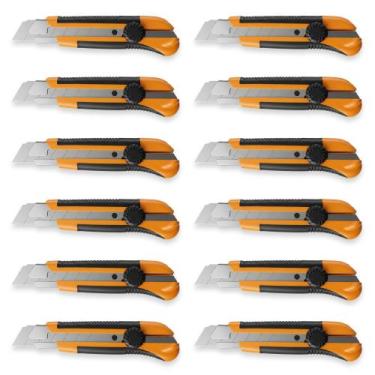 Imagem de Estilete Profissional Seller EX-1100 Extra Pesado Lâmina 25mm - Kit co