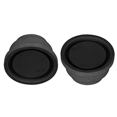 Imagem de YIJU Pacote de 2 Pára-choques de de Piscina Enterrados de, Se Encaixa em Tubulação de de Piscina de 1,65", Tampas de Pára-choques de, Preto