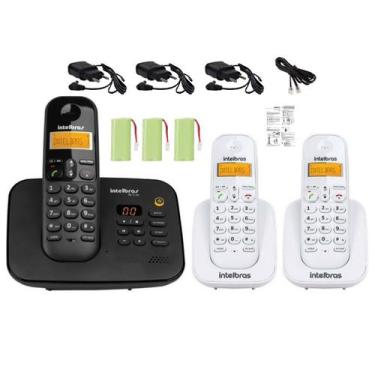 Imagem de Combo Secretaria eletronica Bina 2 Ramal Alcance 50 a 300M - Intelbras