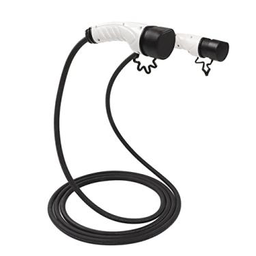Imagem de Cabo de Carregamento EV 250V 16A Tipo 2 a Tipo 2 3,6 KW 5m Monofásico IP55 à Prova D'água para Veículos Elétricos Cabo de Carregamento EV EV Carregamento de Extensão EV para