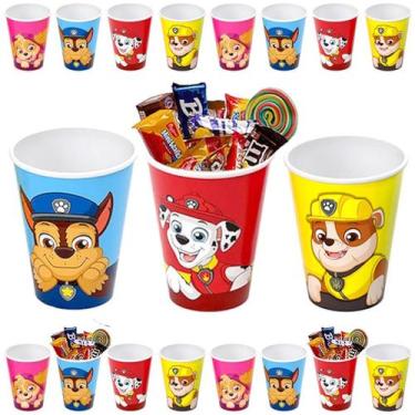 Imagem de Kit 10 Copos da Patrulha Canina para Festa Aniversário Lembrança Decor