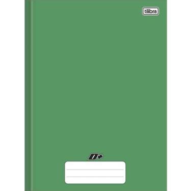 Imagem de Caderno Brochura Capa Dura 200x275mm 96 F Verde - Tilibra