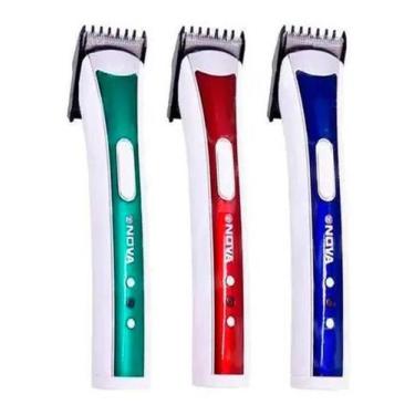 Imagem de Maquininha De Cortar Cabelo Sem Fio Pêlo Pezinho Perna Recarregavel No