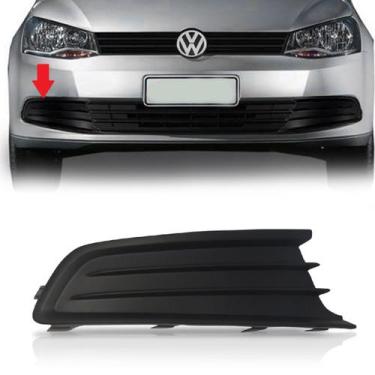 Imagem de Grade Moldura Preta Farol De Milha Sem Furo Gol G6 - PhD, Preto, Direi