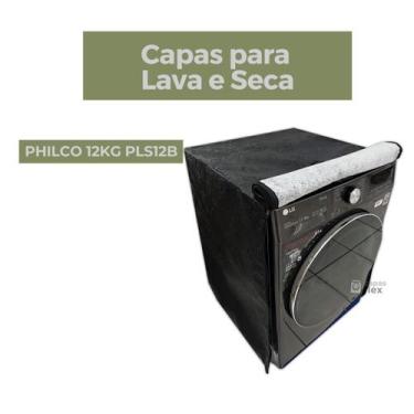 Imagem de Capa lava e seca philco 12kg pls12b impermeável flex - Capas Flex, PRE